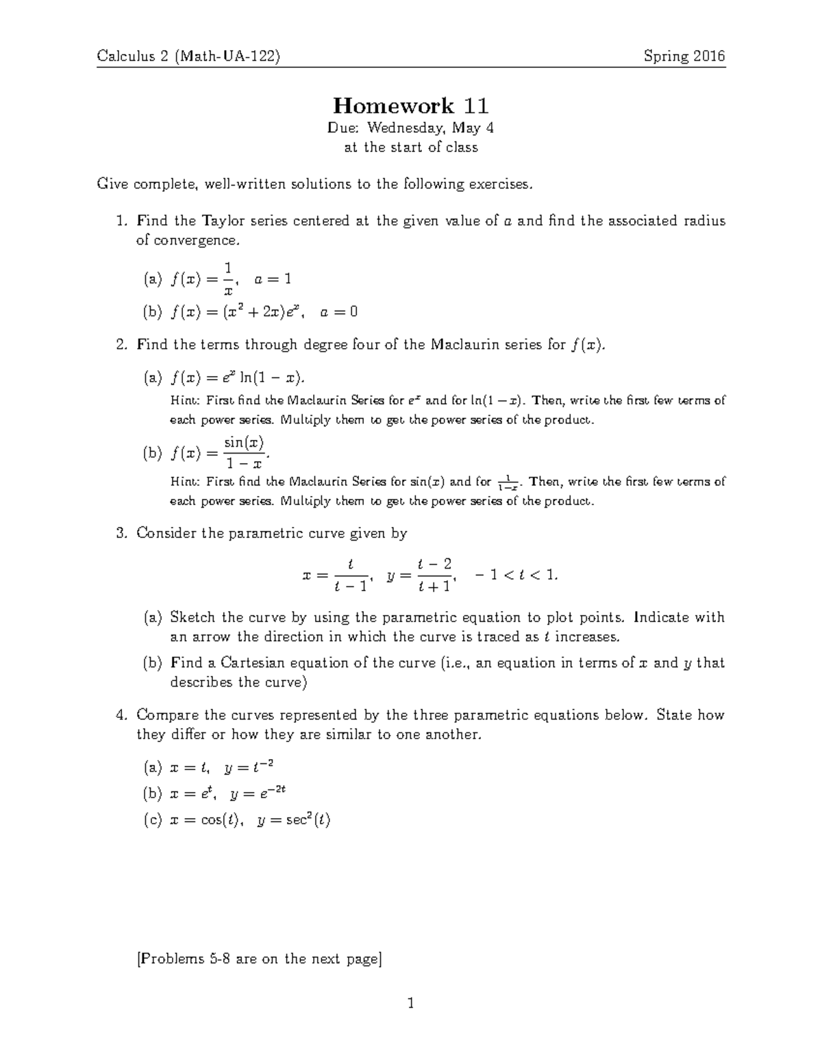 homework-11-calculus-2-math-ua-122-spring-2016-homework-11-due