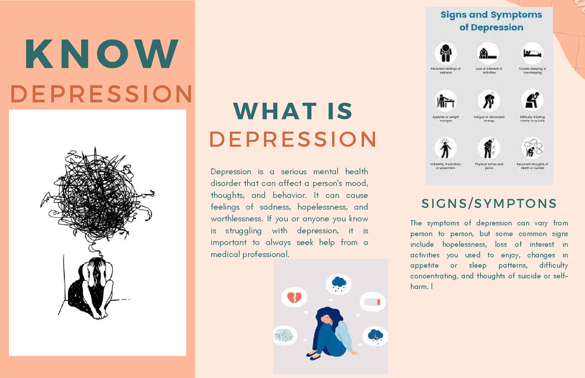 Depression - Pdf - K N O W W H A T I S D E P R E S S I O N D E P R E S 