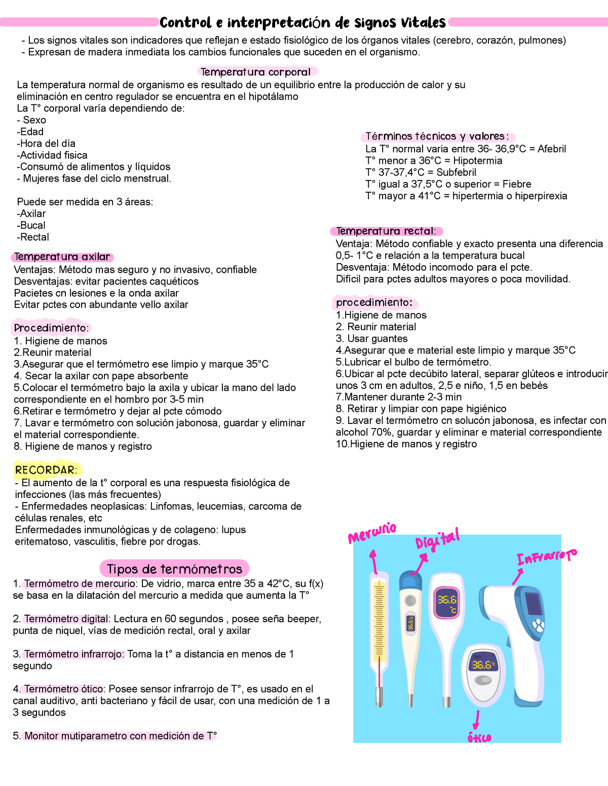 Bioseguridad Signos Vitales Control E Interpretaci N De Signos The ...