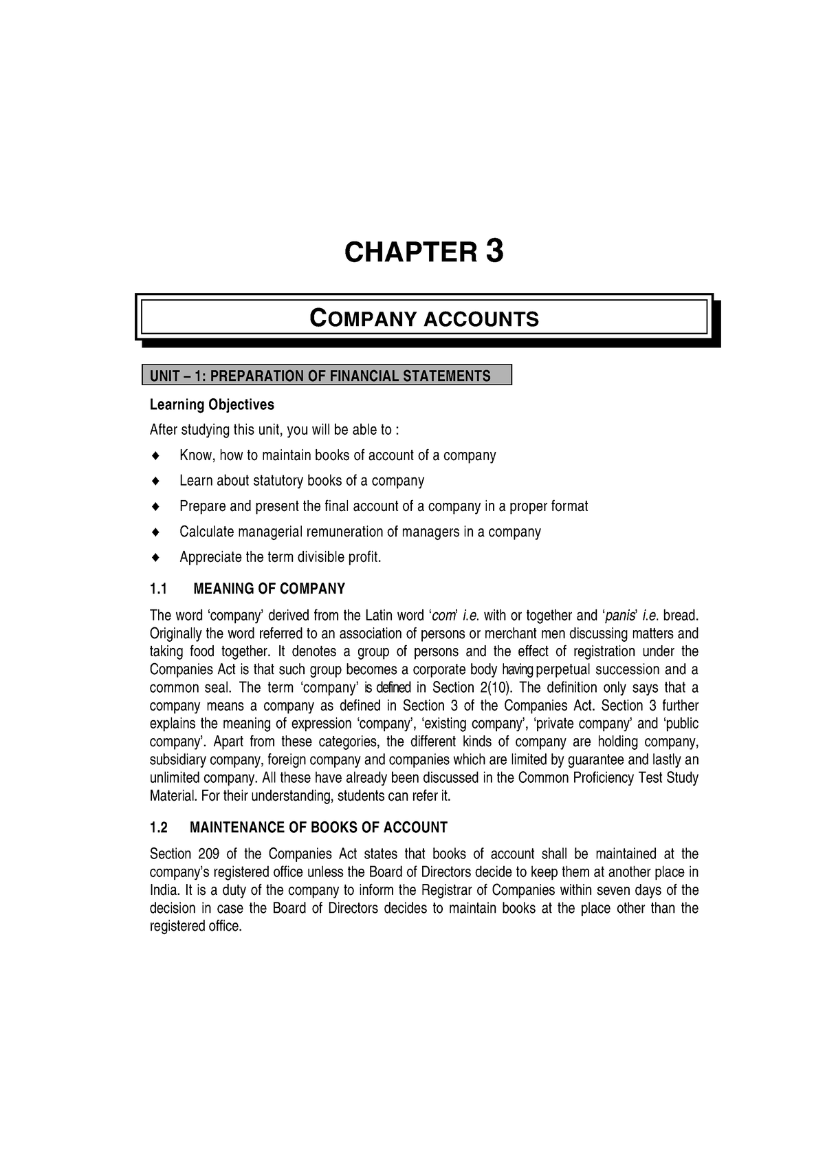 maintenance-of-books-of-account-chapter-3-company-accounts-unit-1