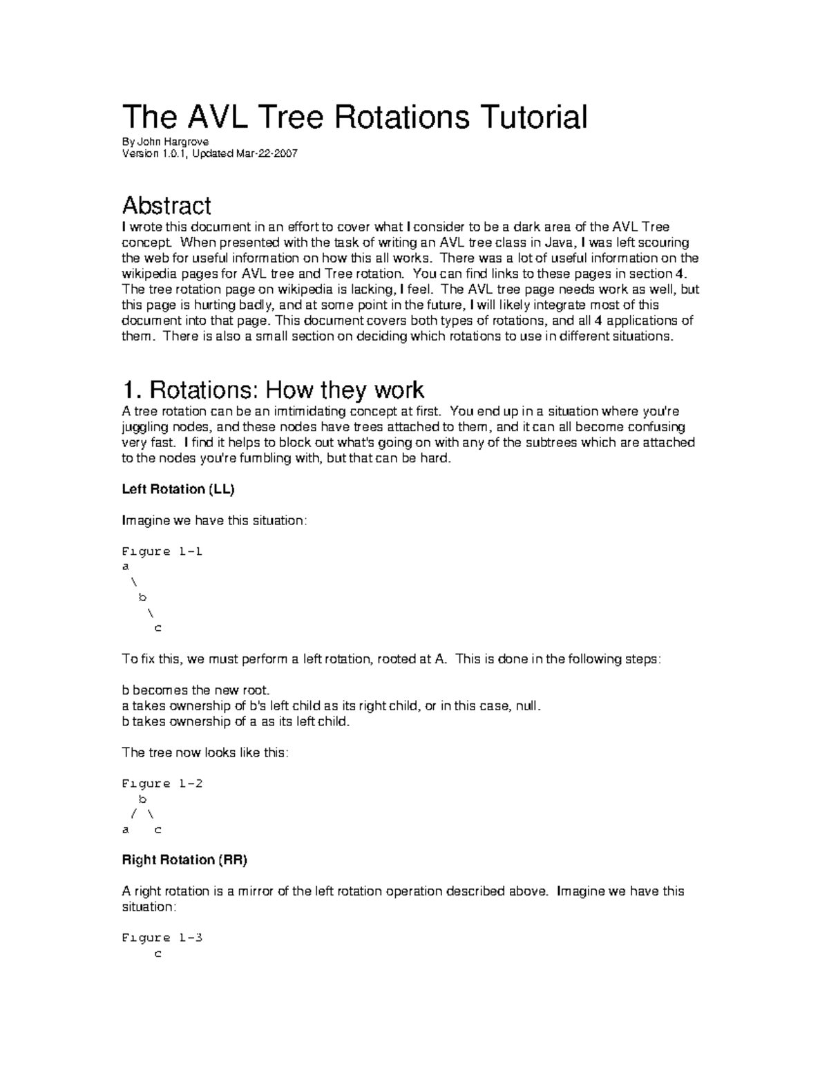 AVL-Tree-Rotations - good - The AVL Tree Rotations Tutorial By John ...