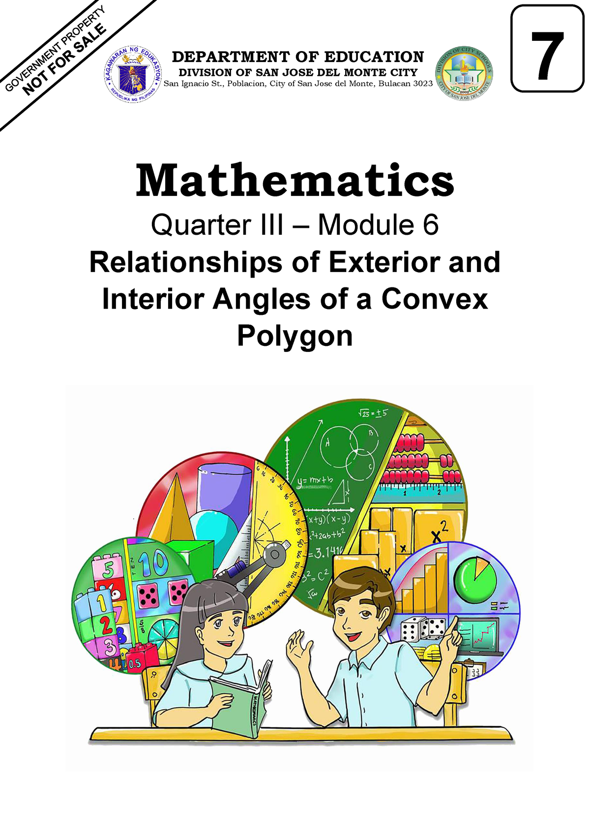 MATHEMATICS 7 Quarter 3 Module 1 - Mathematics Quarter III – Module 6 ...