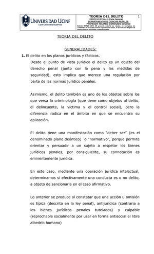 Derecho Penal II - “Derecho Penal II” Teoría De La Participación Si ...