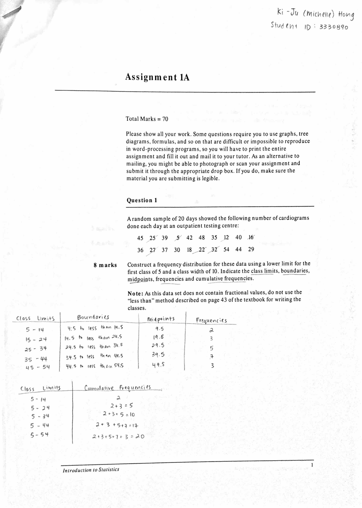 stats assignment 5