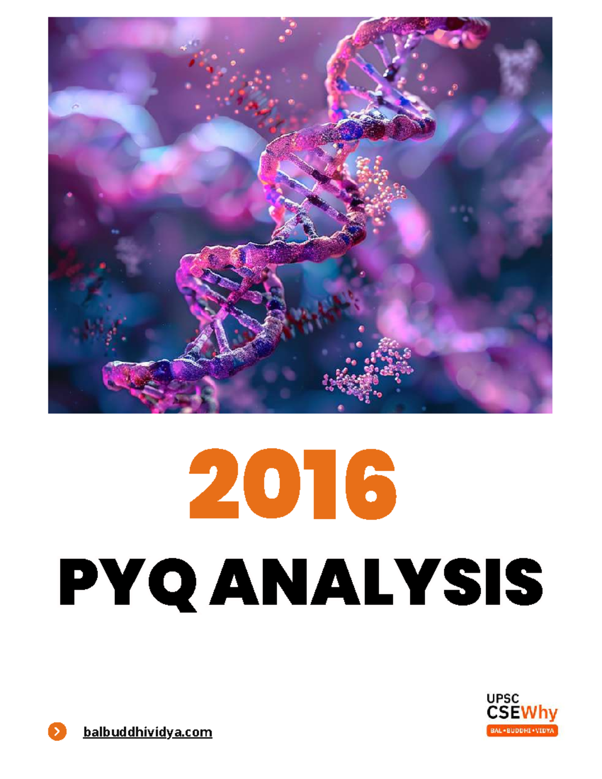 CSEWhy PYQVideo Course Sample - 2016 PYQ ANALYSISPYQ ANALYSIS ...