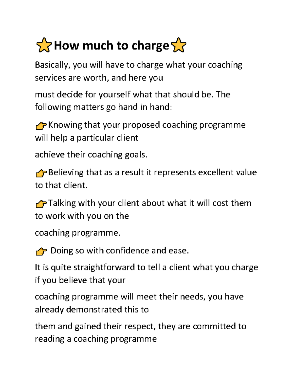 Business Management part 2 9 How Much To Charge Basically You 