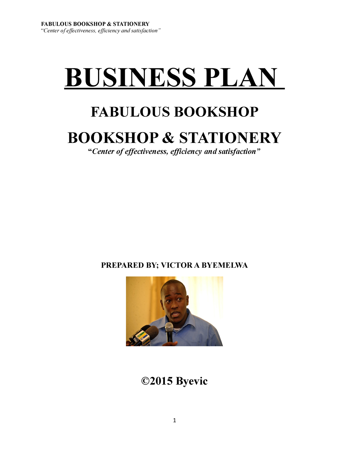 bookshop business plan philippines