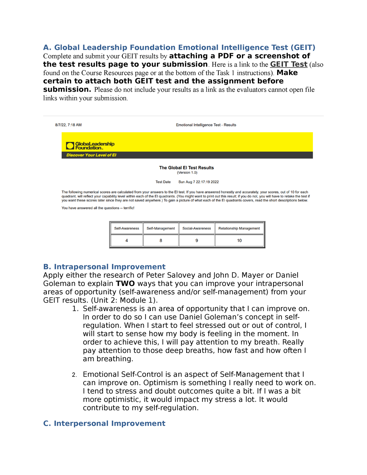 CHM1 TASK 1 - CHM1 TASK 1 - D082 - WGU - Studocu