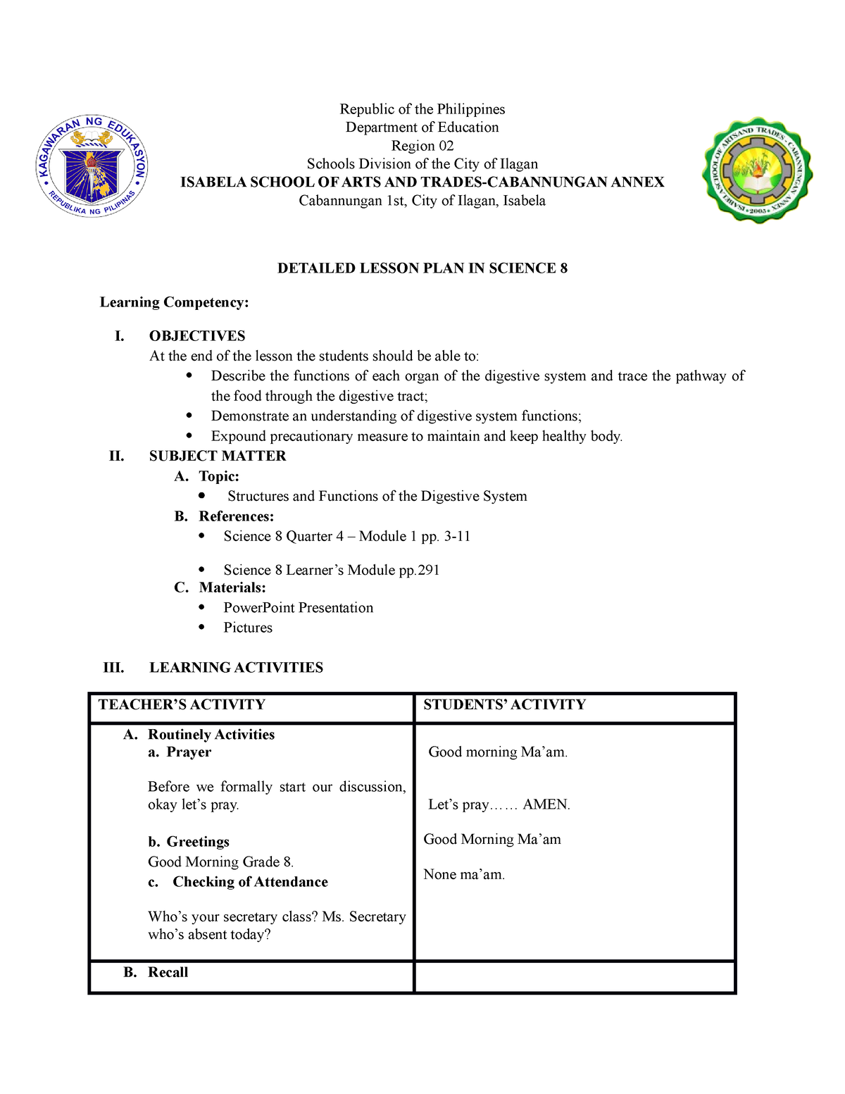 detailed-lesson-plan-digestive-system-republic-of-the-philippines