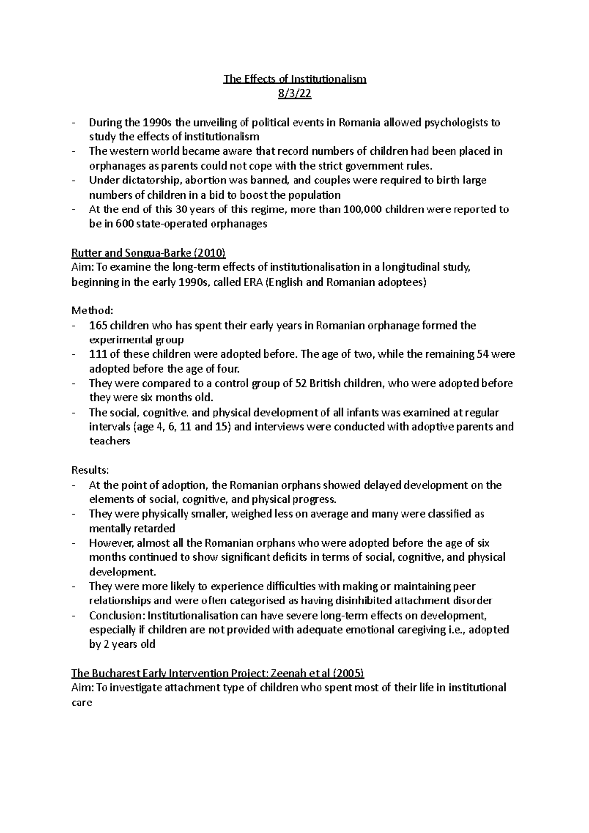 essay about the benefits of the different types of institutionalism