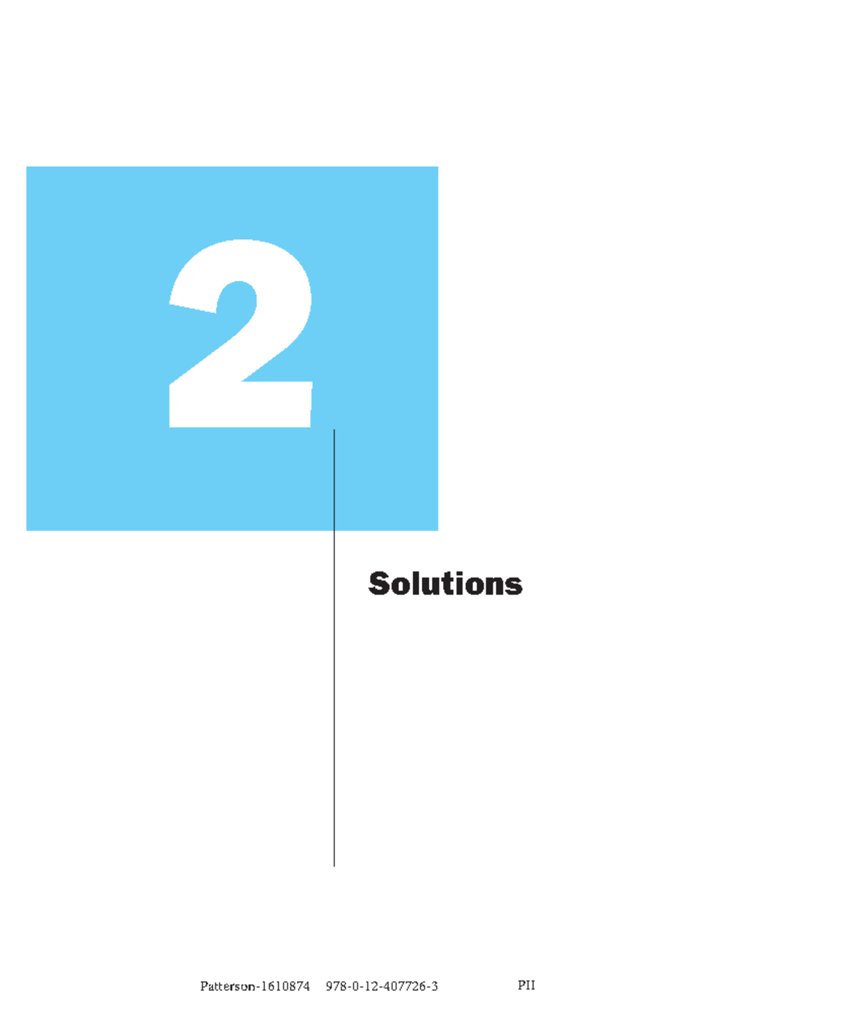 CH02 Solution_5판 답안지 입니다. - Patterson-1610874 978-0-12-407726-3 PII ...