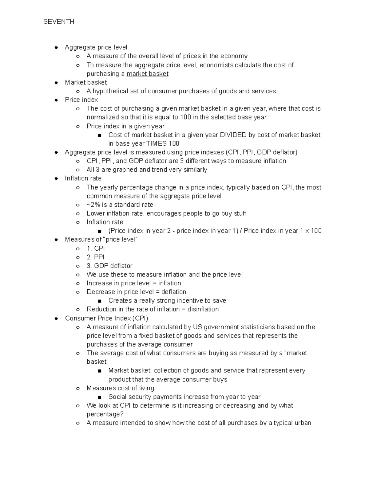 A Price Index Is Quizlet - 8m2xh64