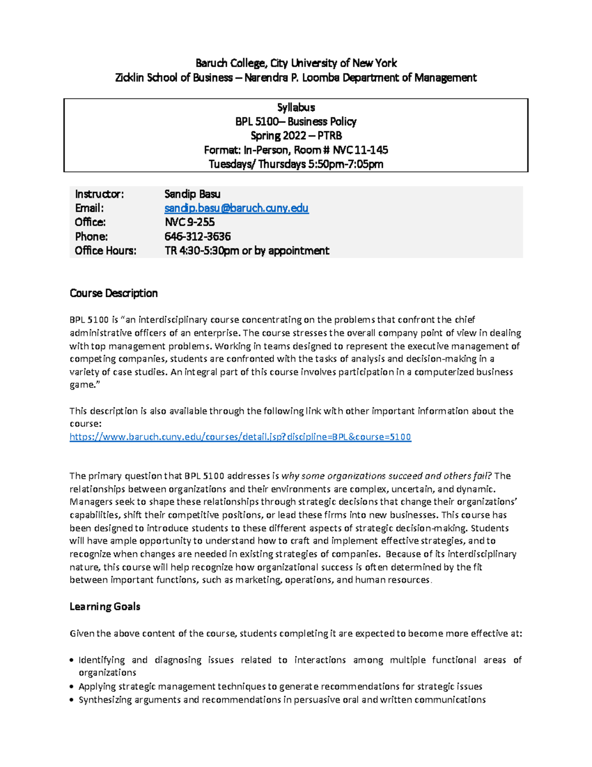 Baruch Spring 2022 Calendar Hmrqcgs3Caku-M