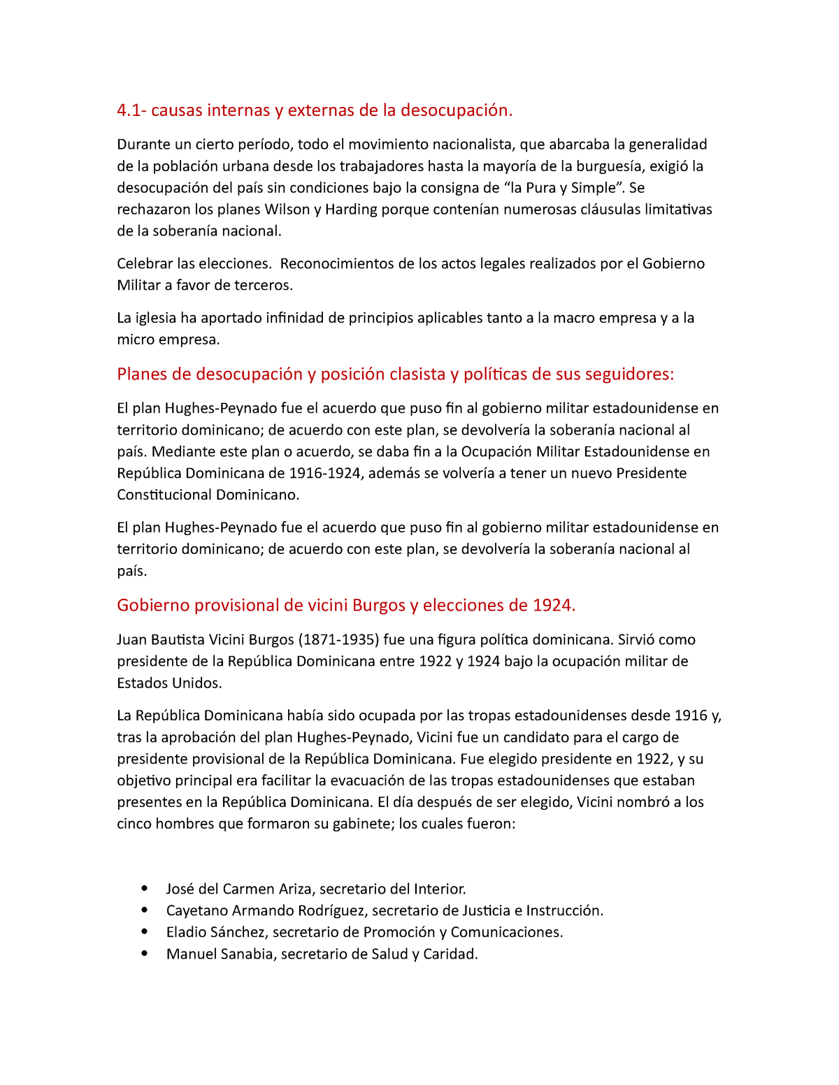 Unidad 14 - Expocisión - 4- causas internas y externas de la desocupación.  Durante un cierto - Studocu