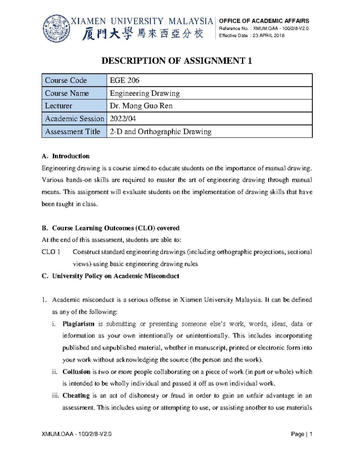 assignment based exam