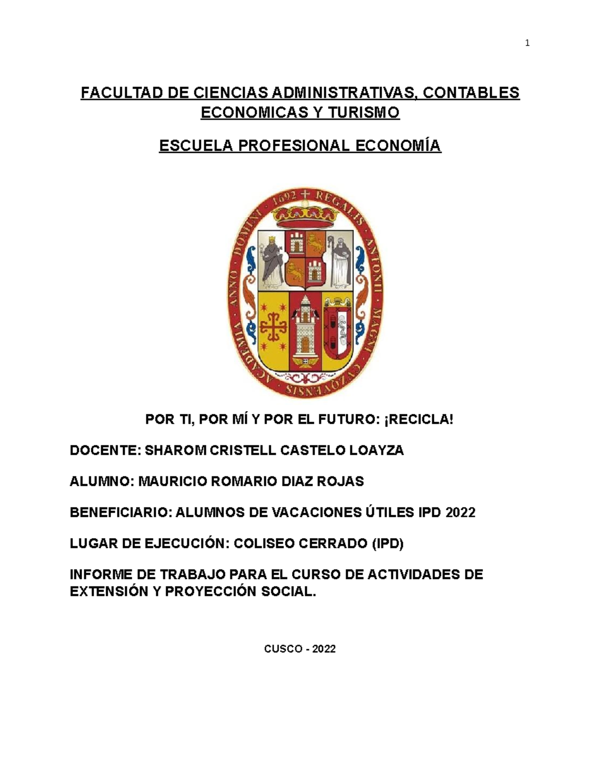 Tarea - FACULTAD DE CIENCIAS ADMINISTRATIVAS, CONTABLES ECONOMICAS Y ...