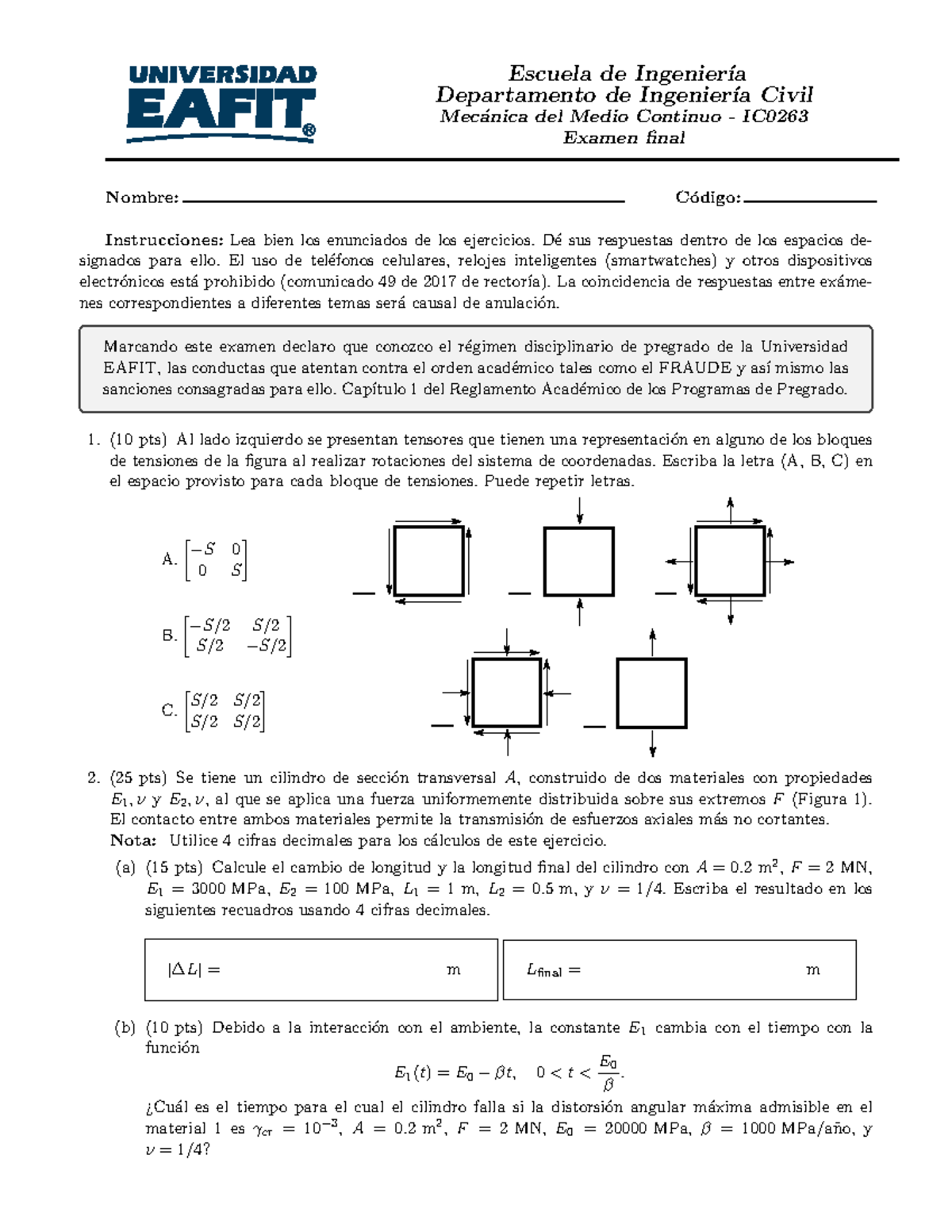 Final - Mmmmmm - Escuela De Ingenier ́ıa Departamento De Ingenier ́ıa ...