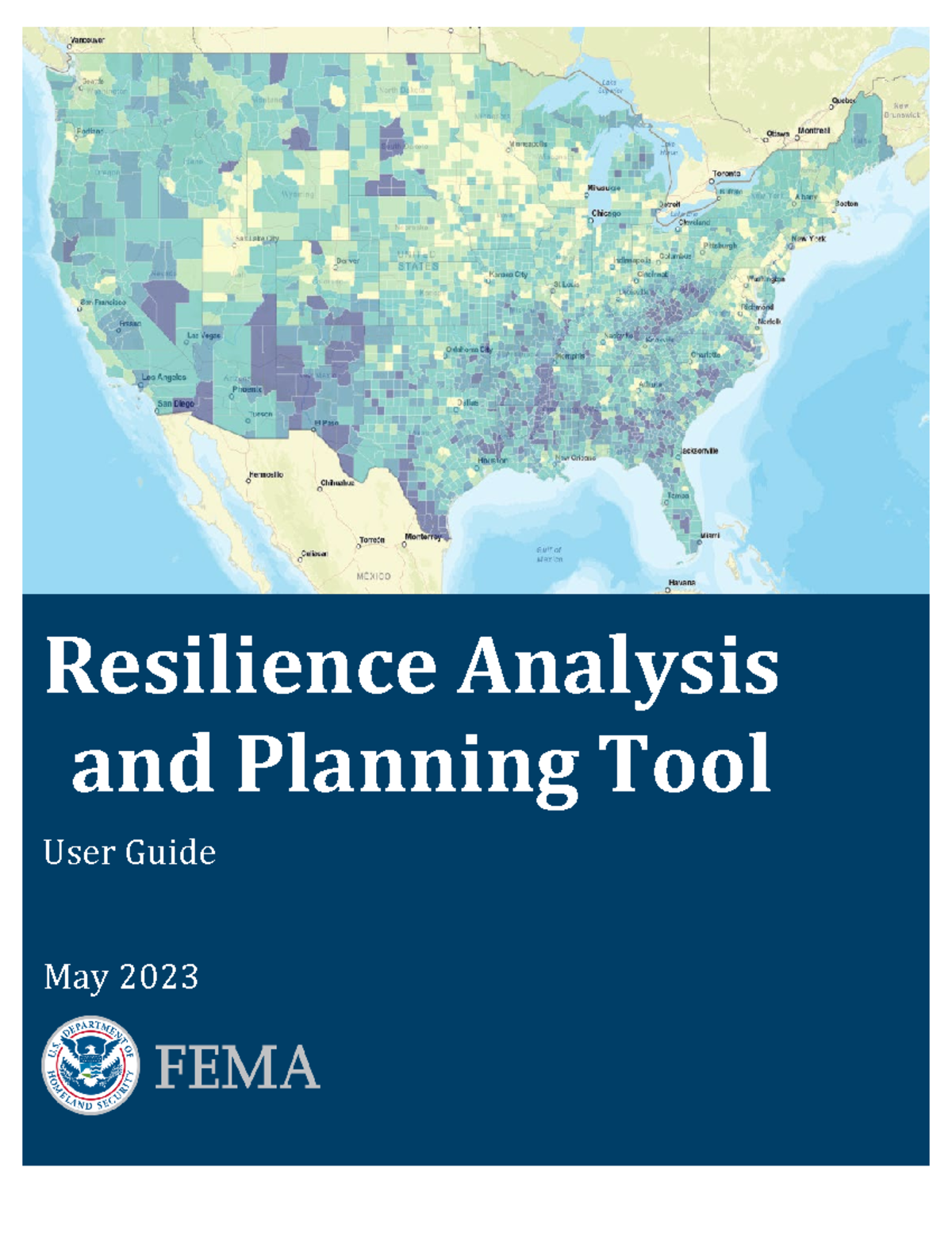 Fema rapt-user-guide-2023 - Resilience Analysis and Planning Tool User ...