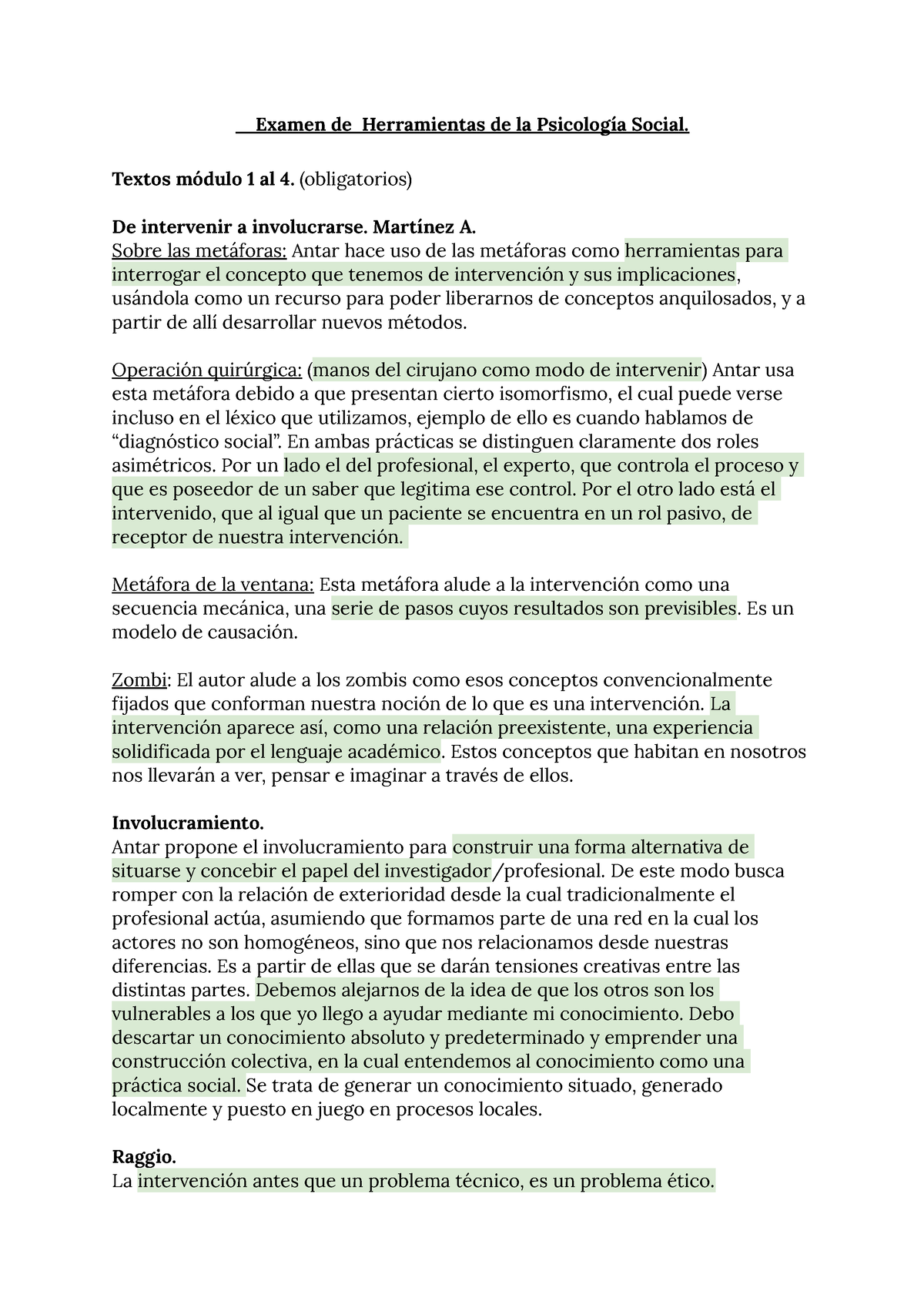 Exámen Herr Social - Apuntes Para Examen - Examen De Herramientas De La ...