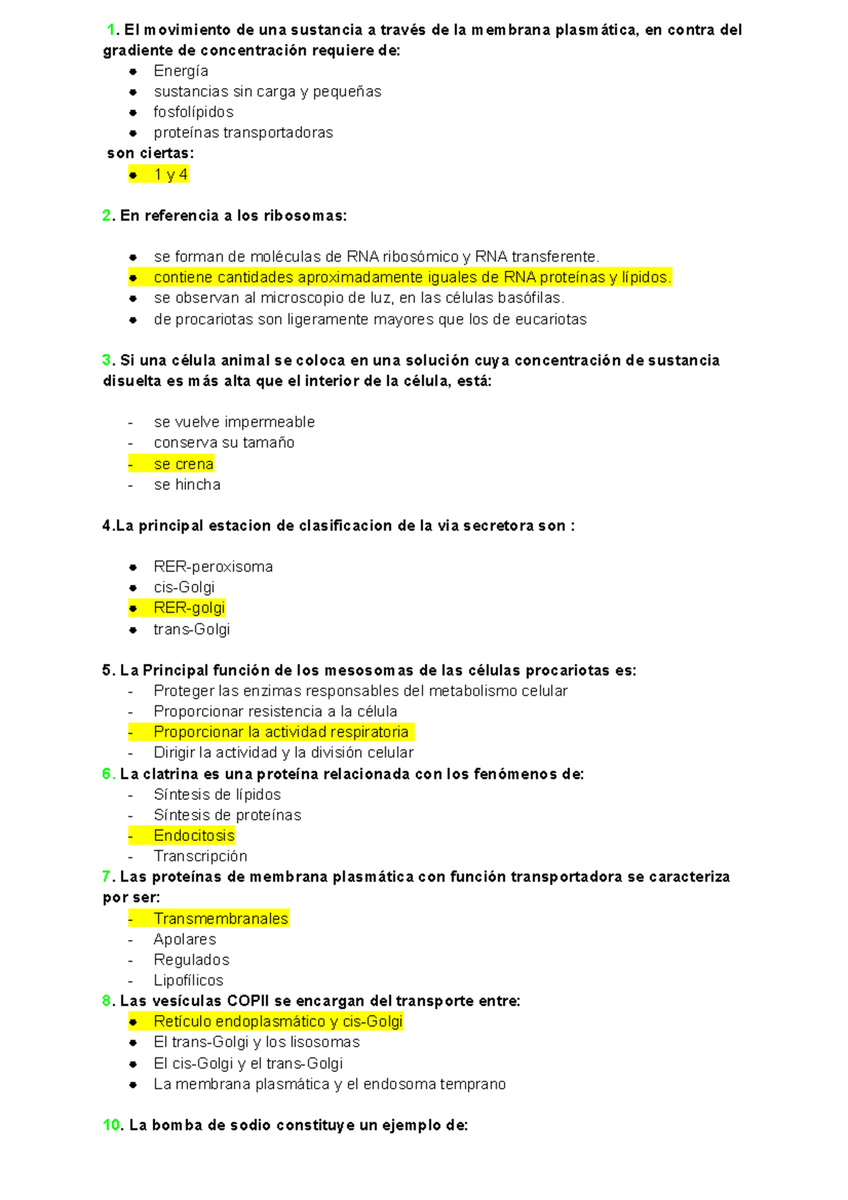 Banqueo Parcial Bio Logia Biologia UPAO StuDocu