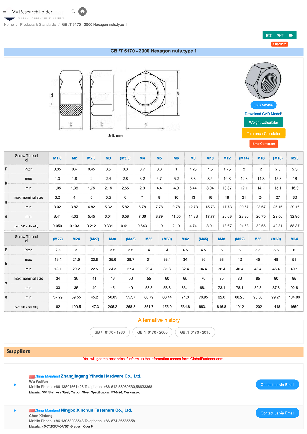 GB T6170 - Catalogo - Resistencia De Materiales I - Studocu