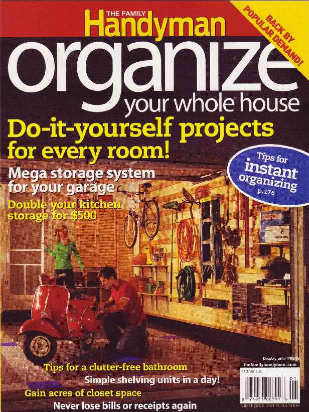 Family Handyman Whole House Storage & Organizing, Book by Family Handyman, Official Publisher Page