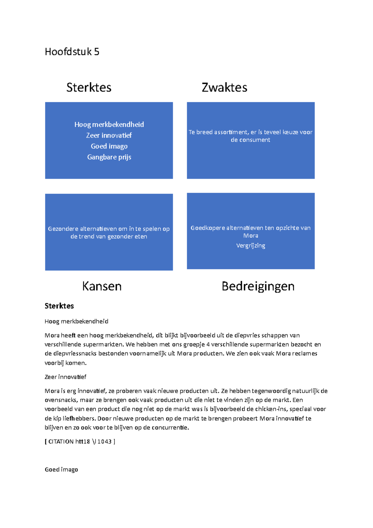 mora-swot-analyse-hoofdstuk-5-sterktes-zwaktes-kansen-bedreigingen