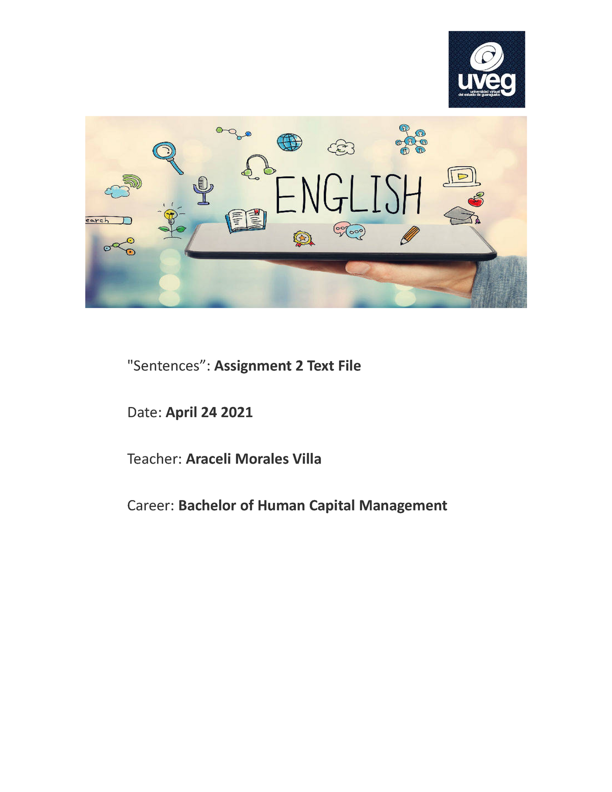 assignment 2 text file ingles 3