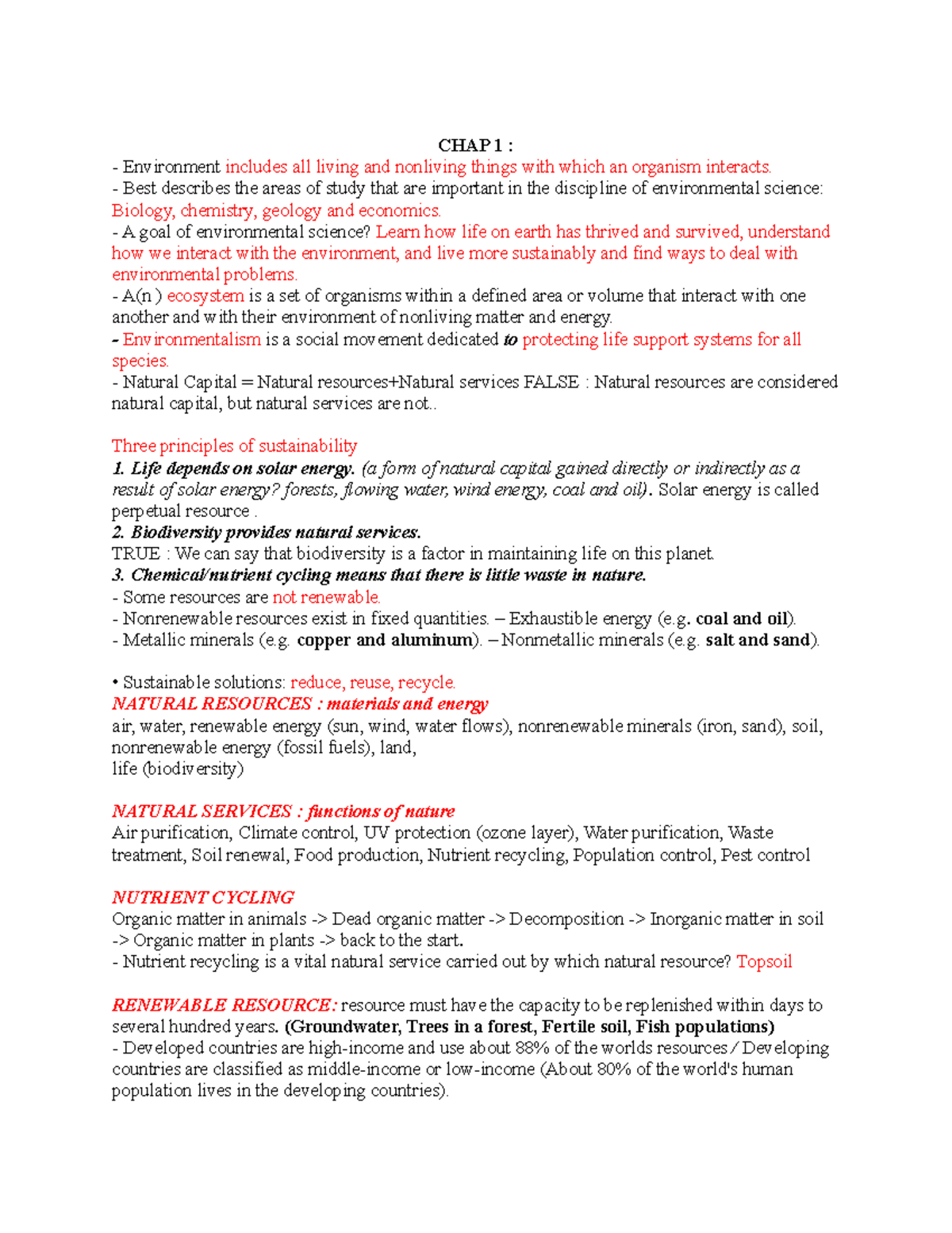 environmental article review and summary 1