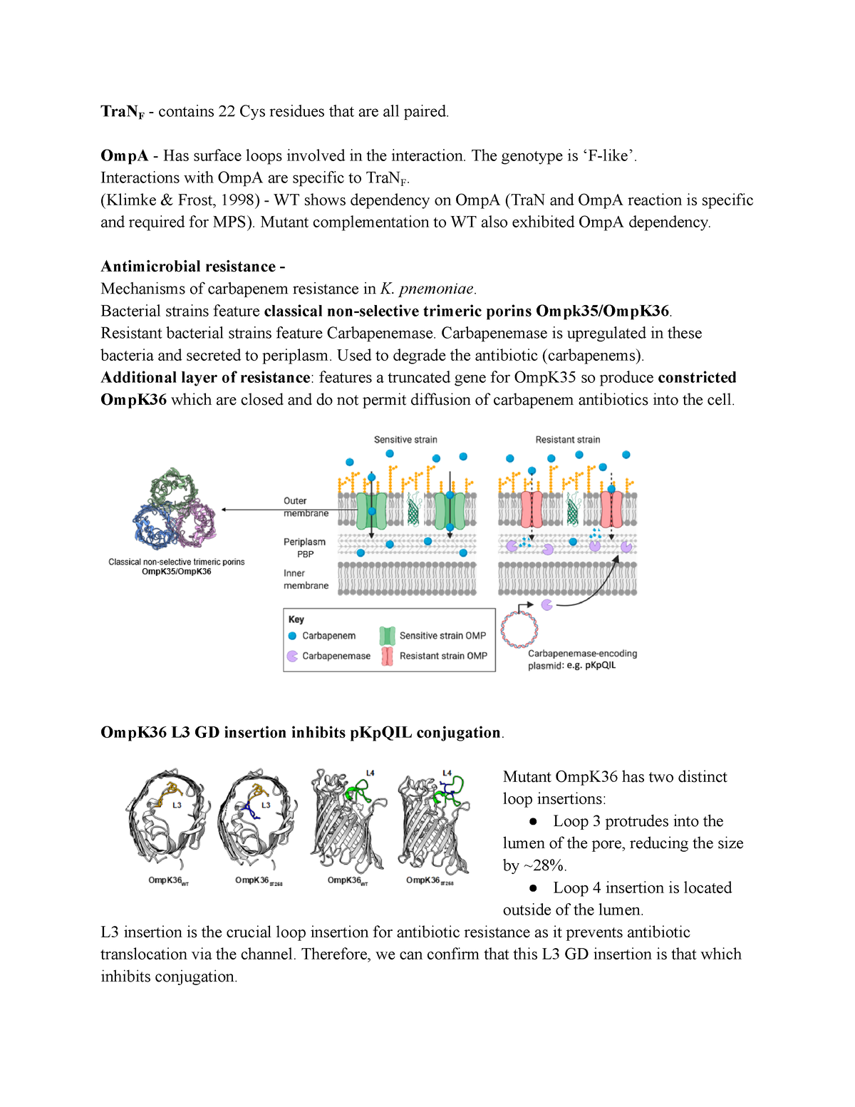 Bacteriology 3 - Research-based Lecture Notes. - LIFE 50007 - Imperial ...