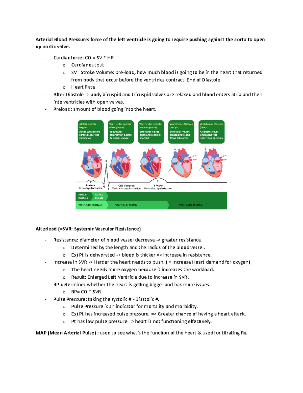 CH 16 Alteration in Blood Pressure Arterial Blood Pressure force of