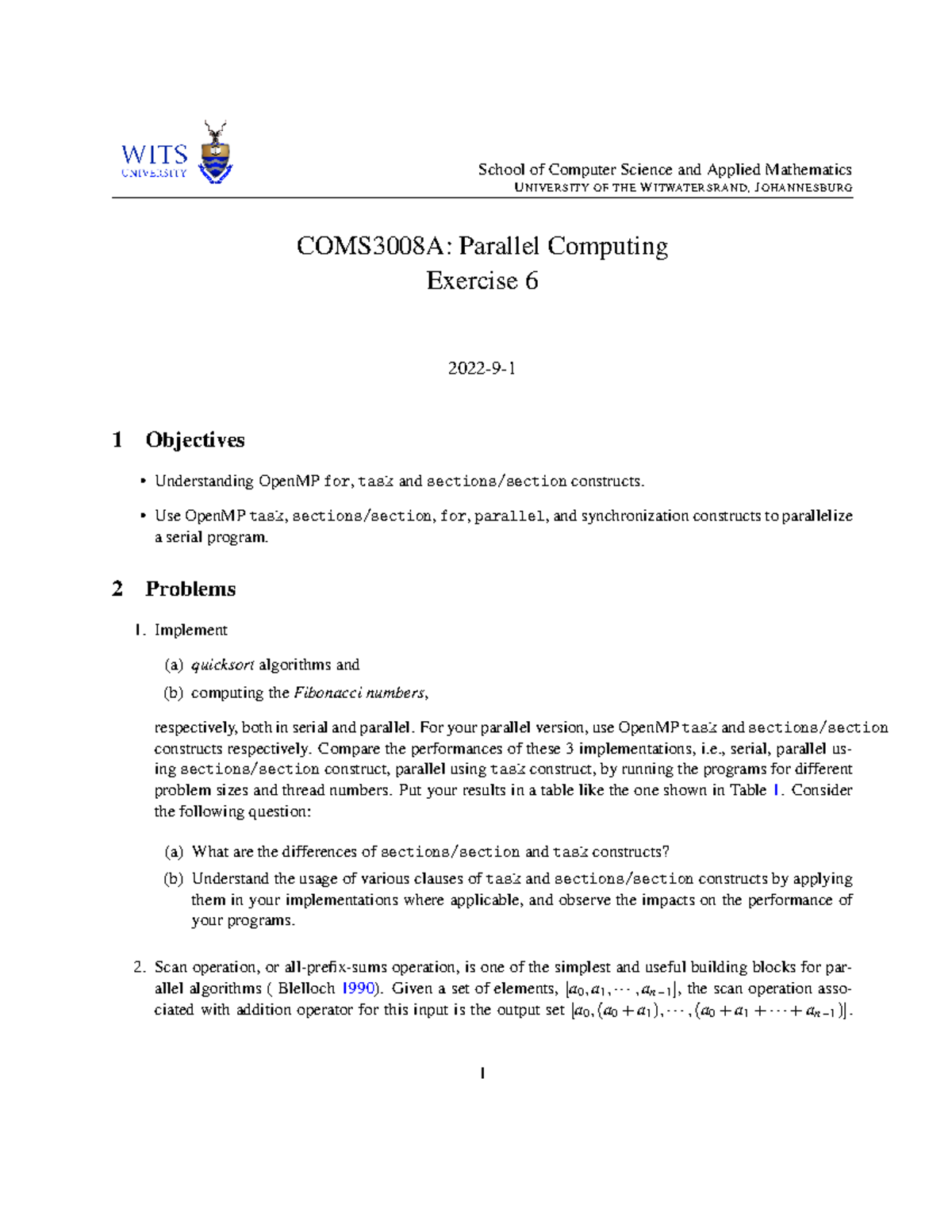 exercise-6-school-of-computer-science-and-applied-mathematics