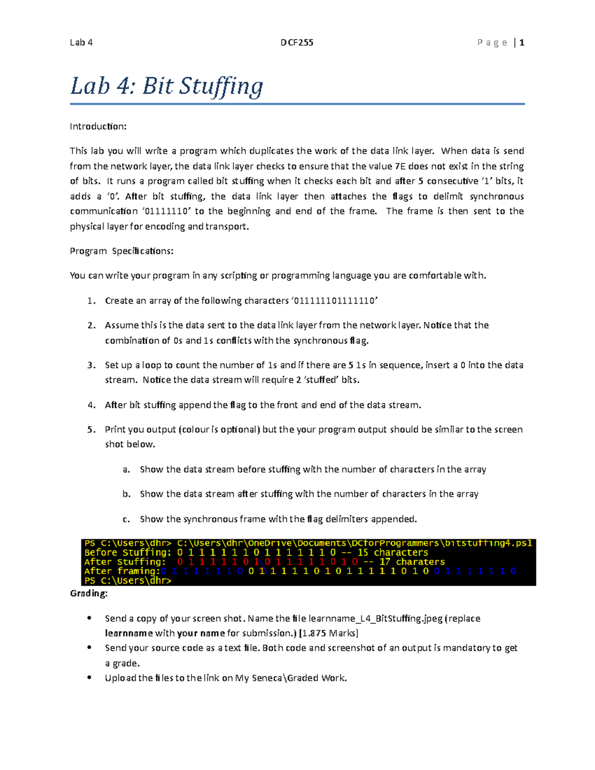 DCF LAB-4 All answers are done correctly and good to submit , Do not ...