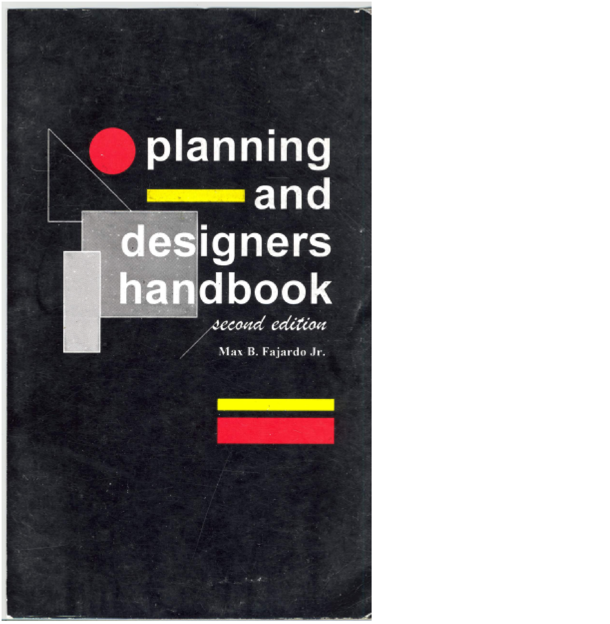 Planning And Designers Handbook 2nd Edition By Max B Fajardo Jr Bs   Thumb 1200 1226 