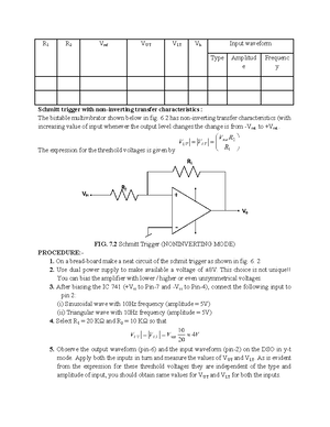 LIC LAB Manual - Linear integrated circuits lab - EXPERIMENT NO.- AIM ...