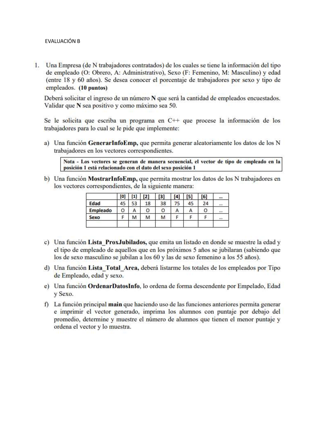 Evaluación B - Apuntes - Análisis Numérico - EVALUACIÓN B - Studocu