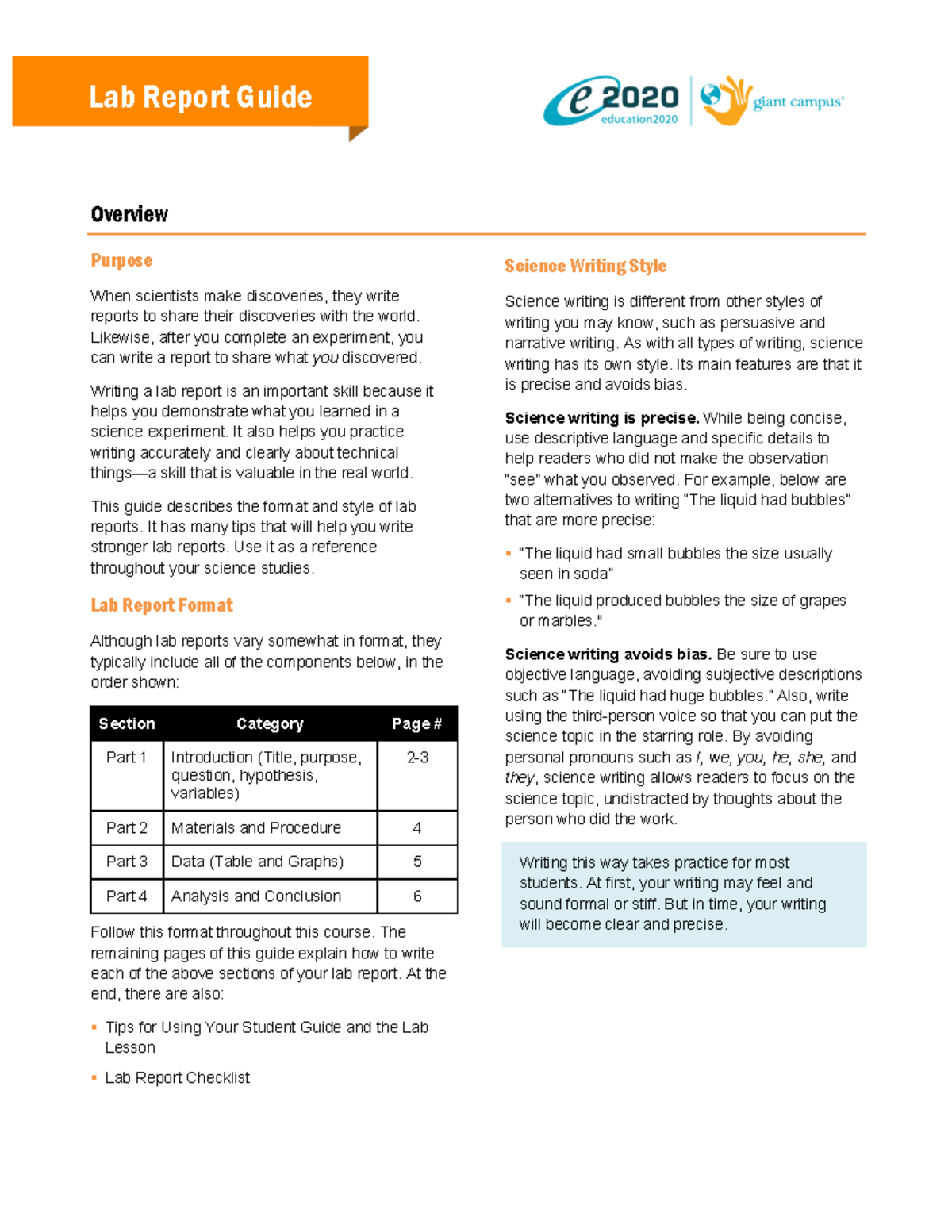 lab-report-guide-overview-purpose-when-scientists-make-discoveries