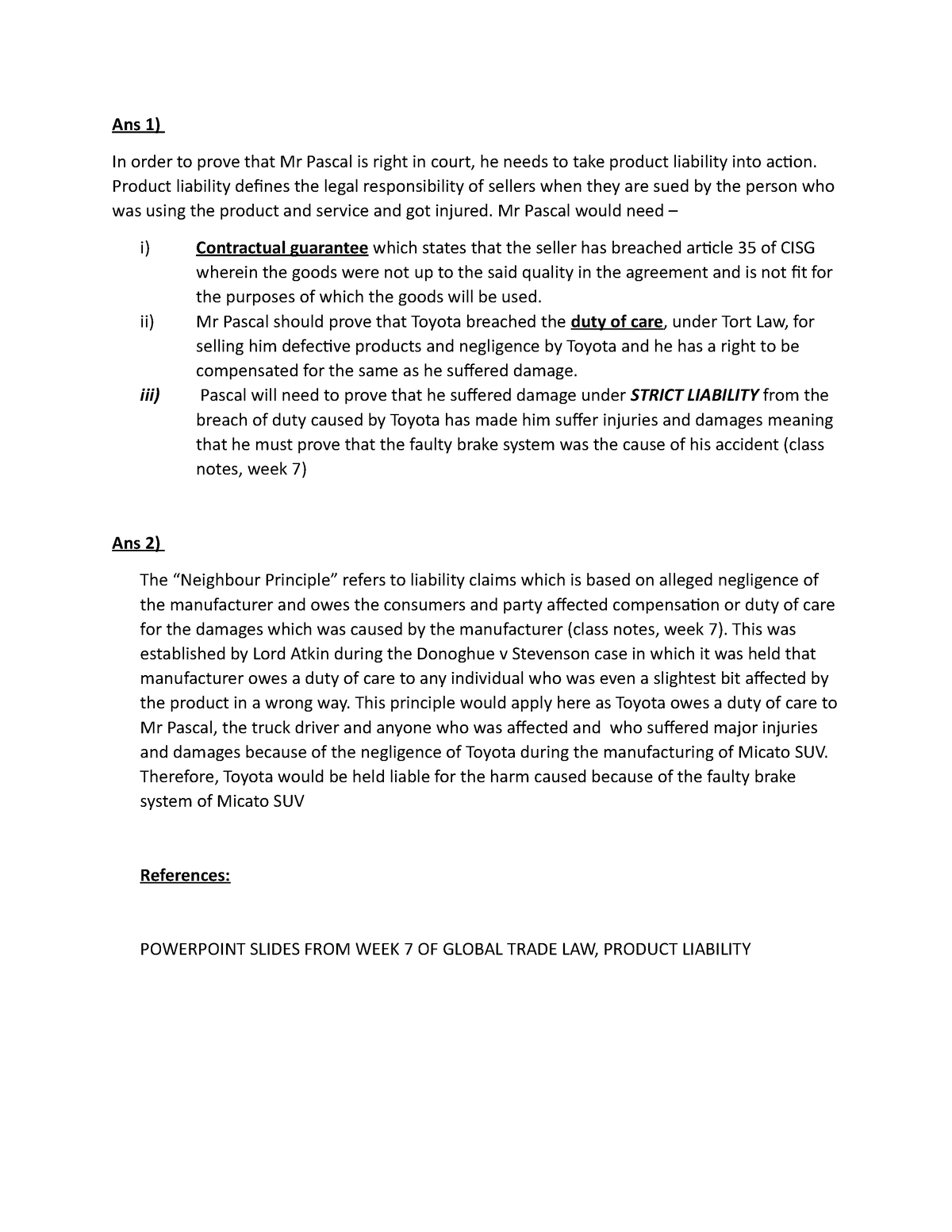 global trade law case study 2