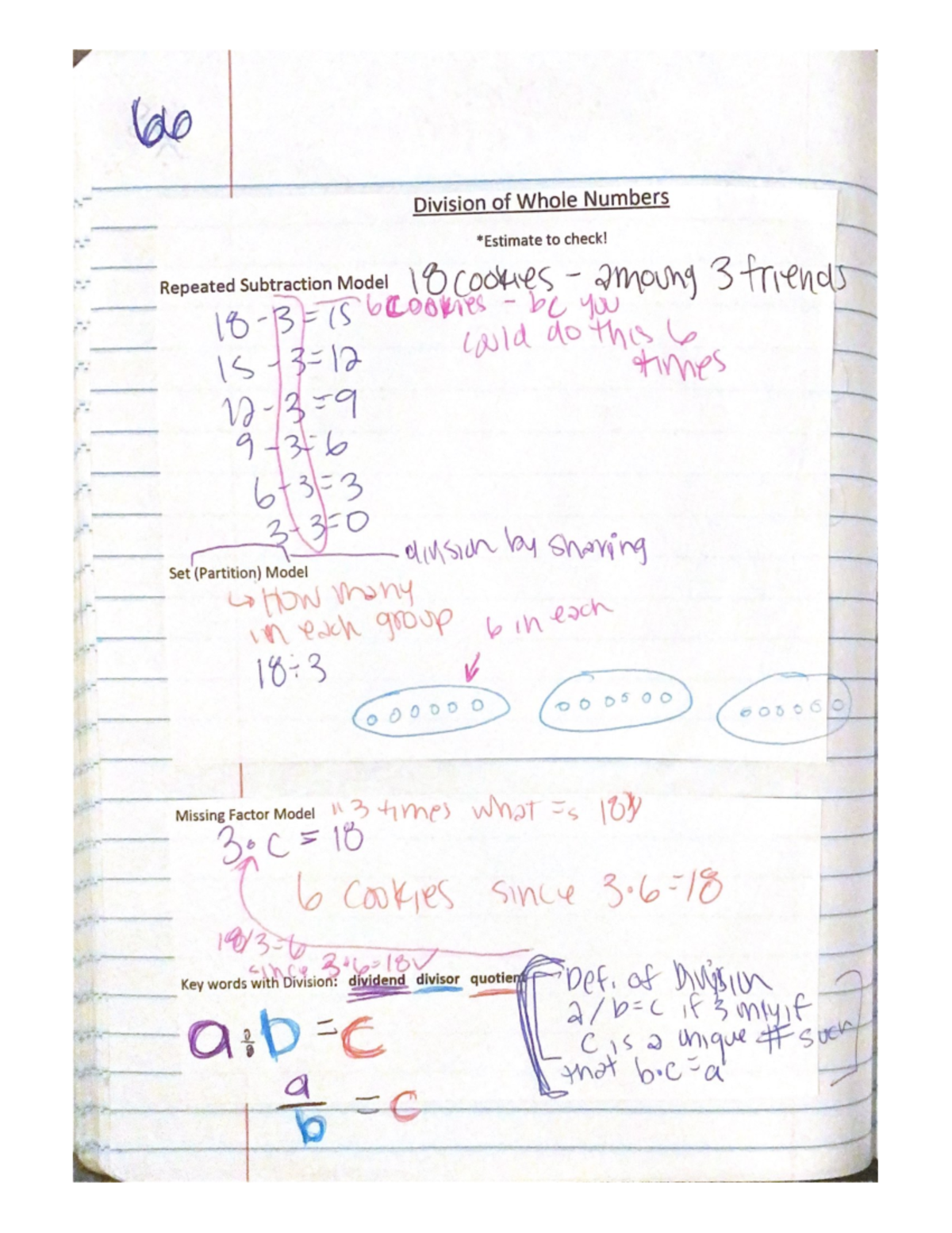 Division of Whole Numbers - MATH-4 - Studocu