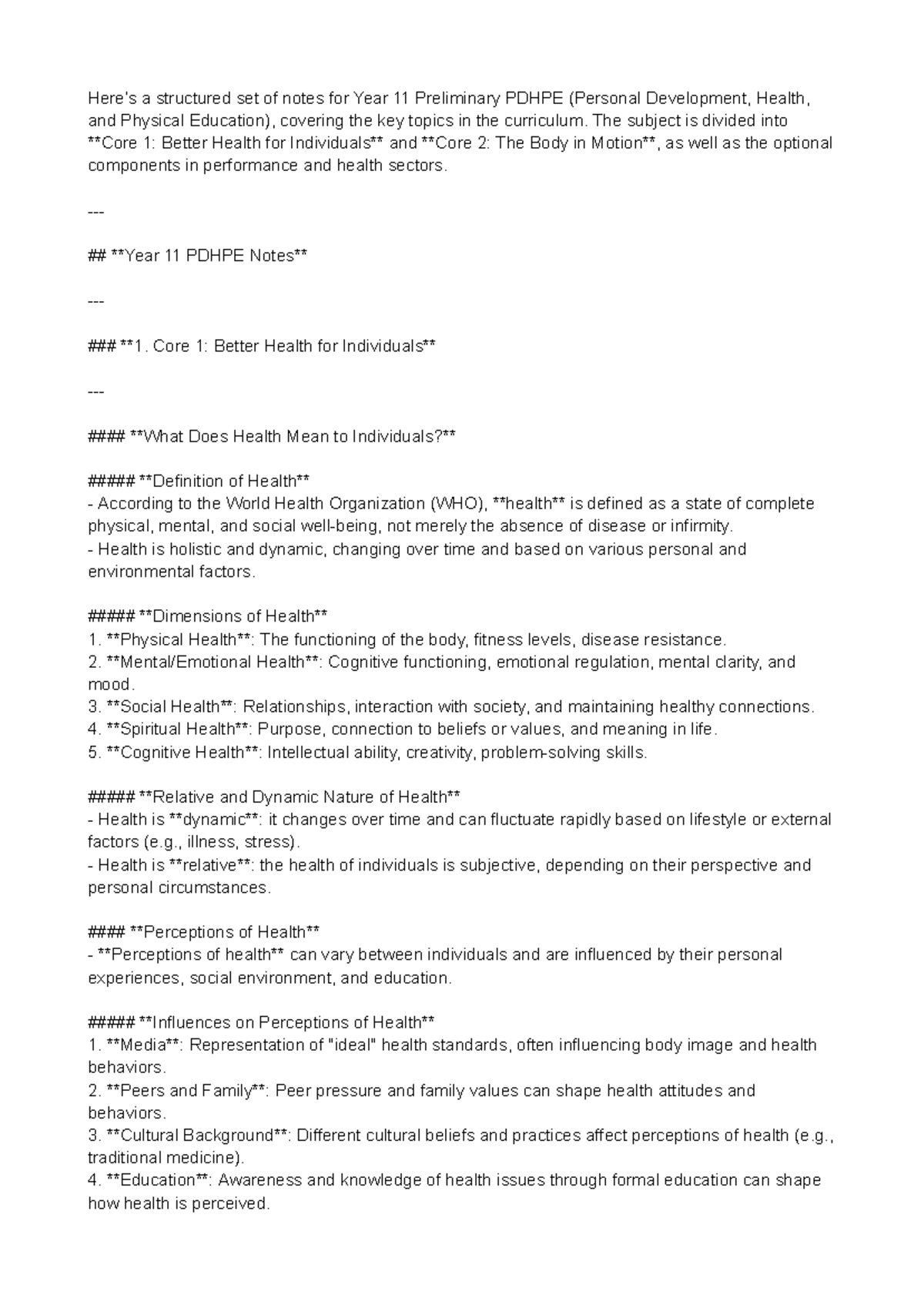 Untitled document - Very good for prelim revision - Here’s a structured ...