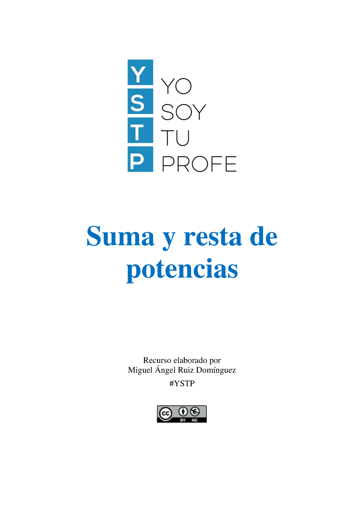 Suma Y Resta De Potencias Yo Soy Tu Profe - Suma Y Resta De Potencias ...