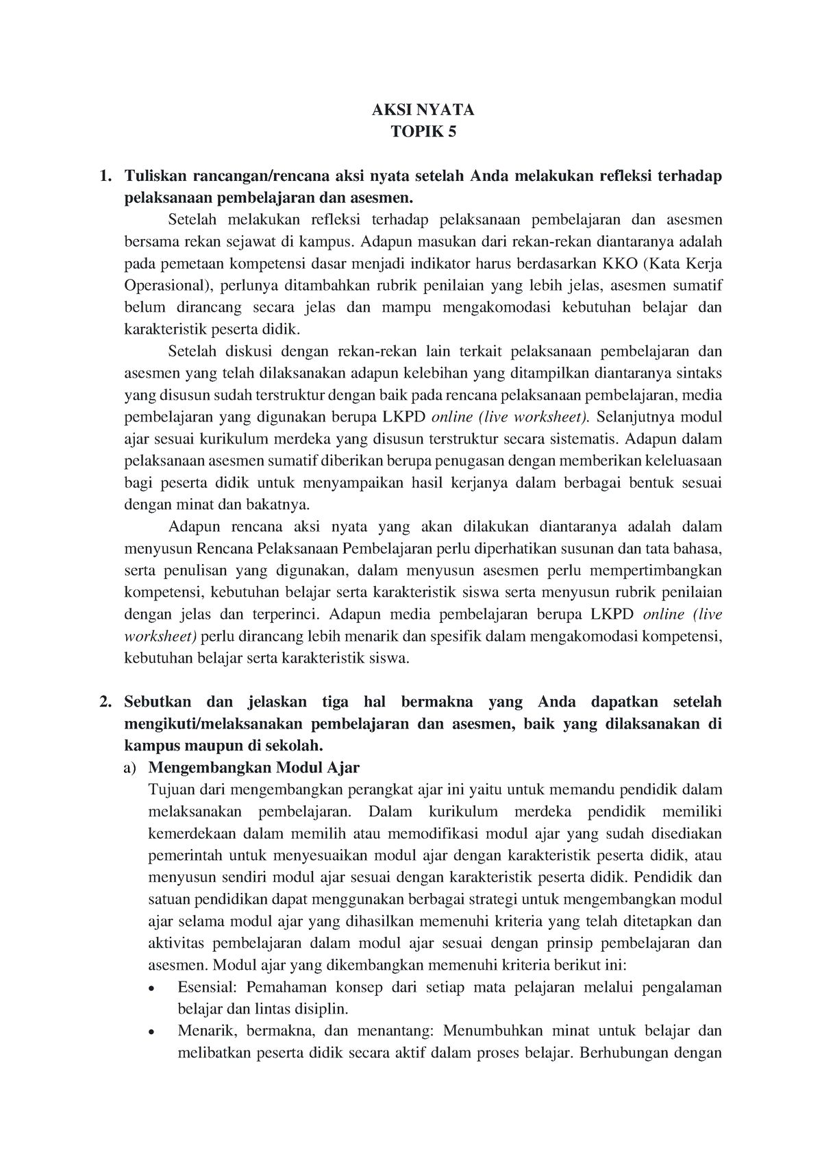 01.03.d.3-T5-8 Aksi Nyata - AKSI NYATA TOPIK 5 Tuliskan Rancangan ...