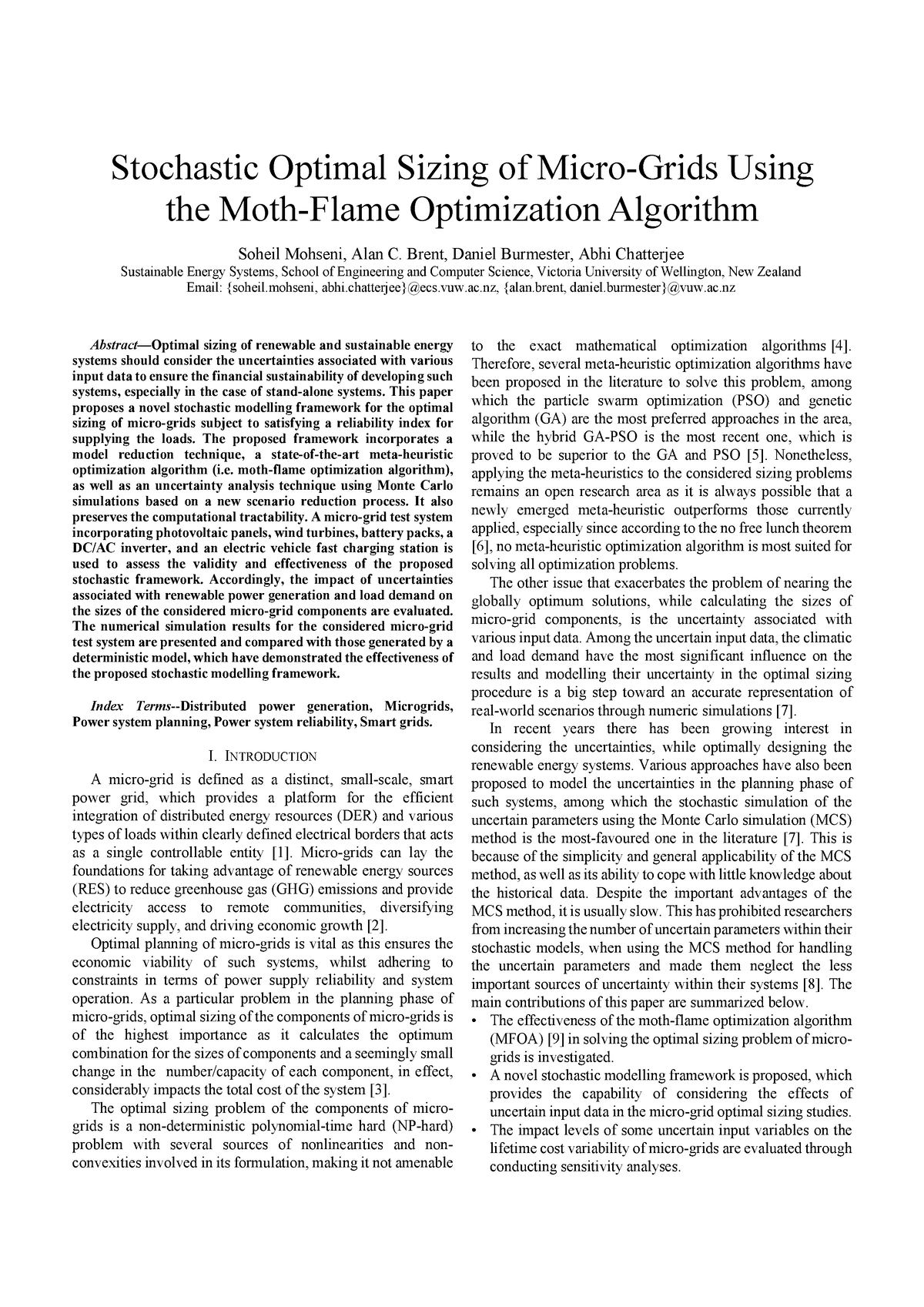 IEEE PES GM paper, Version 2without tracked changes Abstract—Optimal