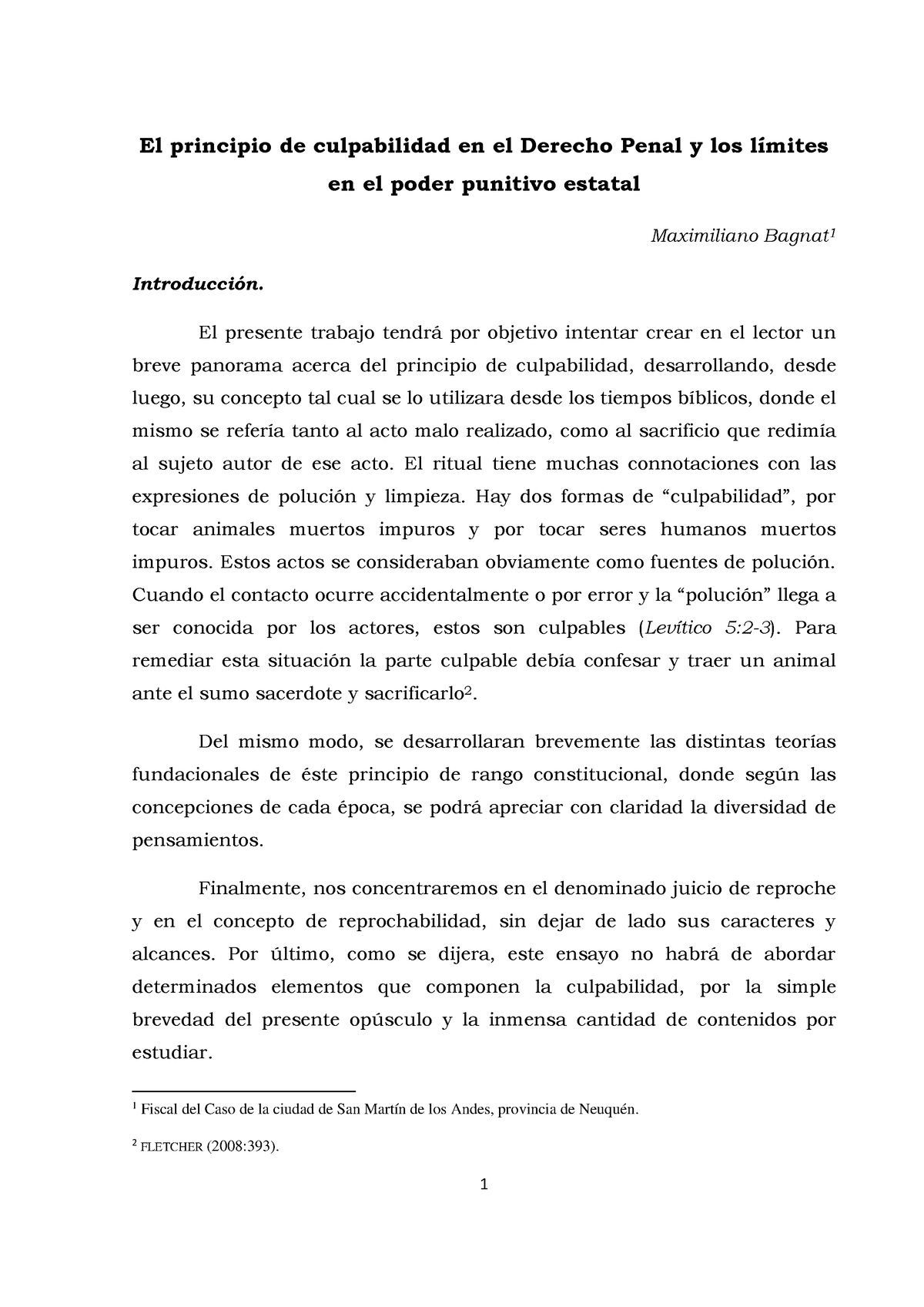 Principio De Culpabilidad El Principio De Culpabilidad En El Derecho Penal Y Los Límites En El 0376