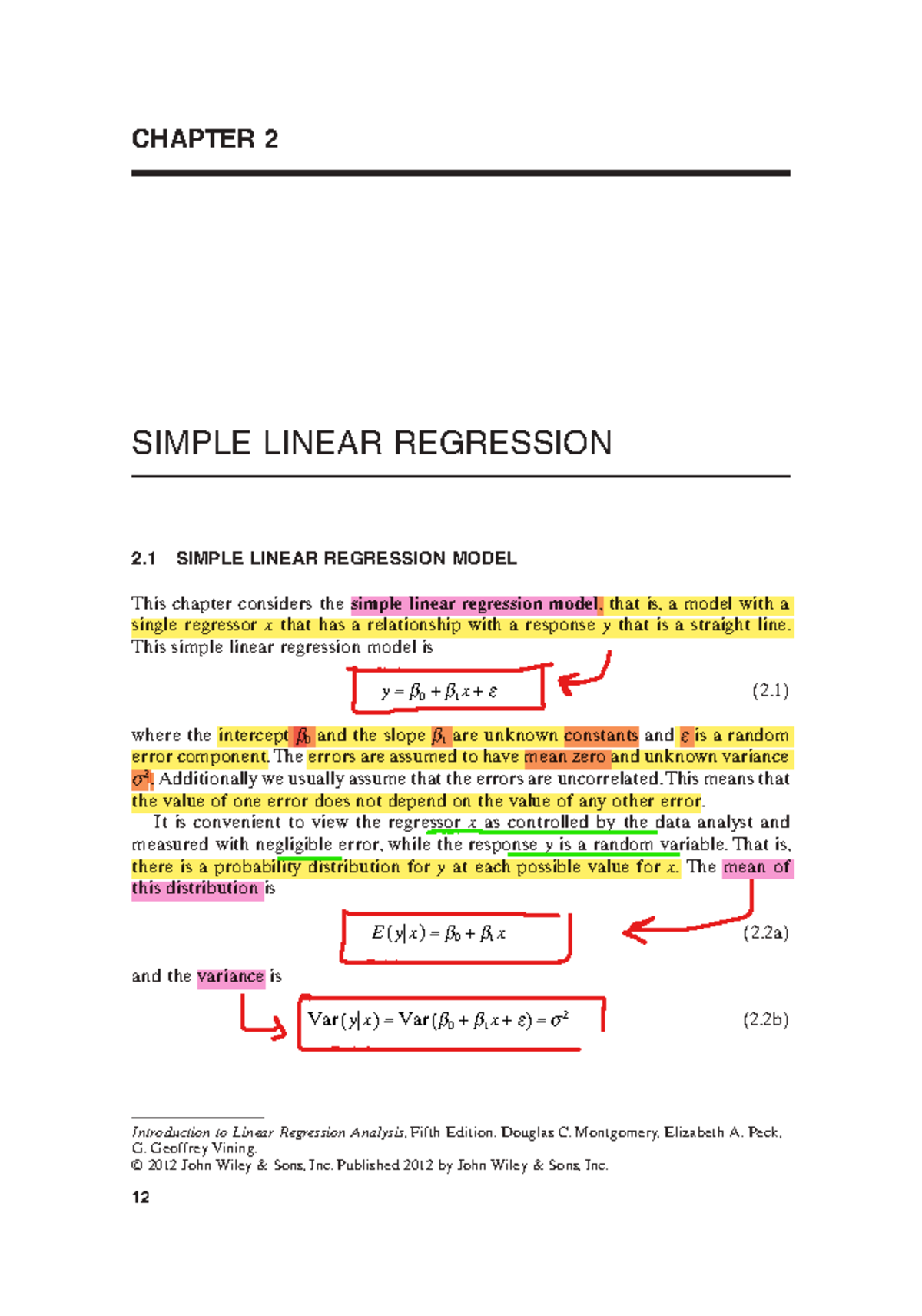 Simple-Linear-Regression - 12 CHAPTER 2 SIMPLE LINEAR REGRESSION 2 ...