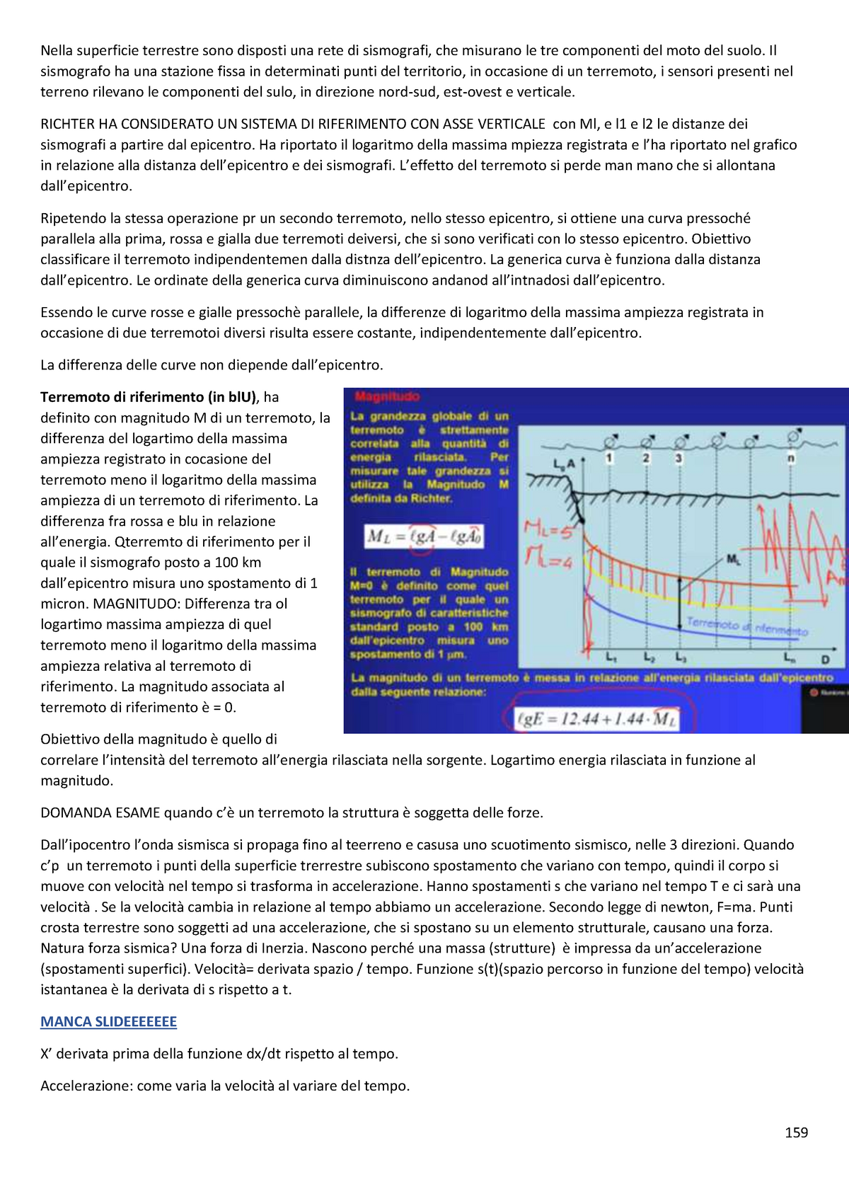 Tecnica Lezione 4 Pulita 15 20 Nella Superficie Terrestre Sono Disposti Una Rete Di Sismografi 7020