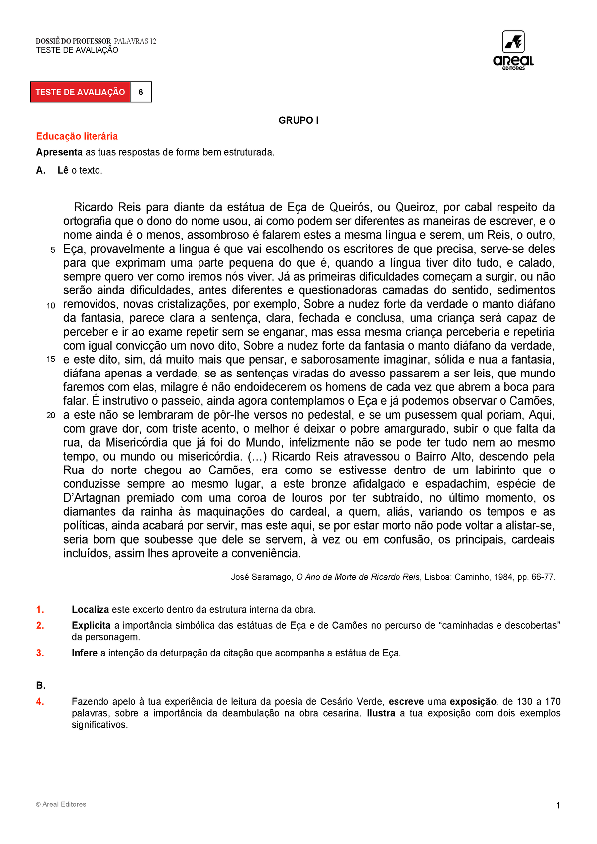 Padre António Vieira - Fichas de gramática , de educação literária e  apontamentos - Ficha - Studocu