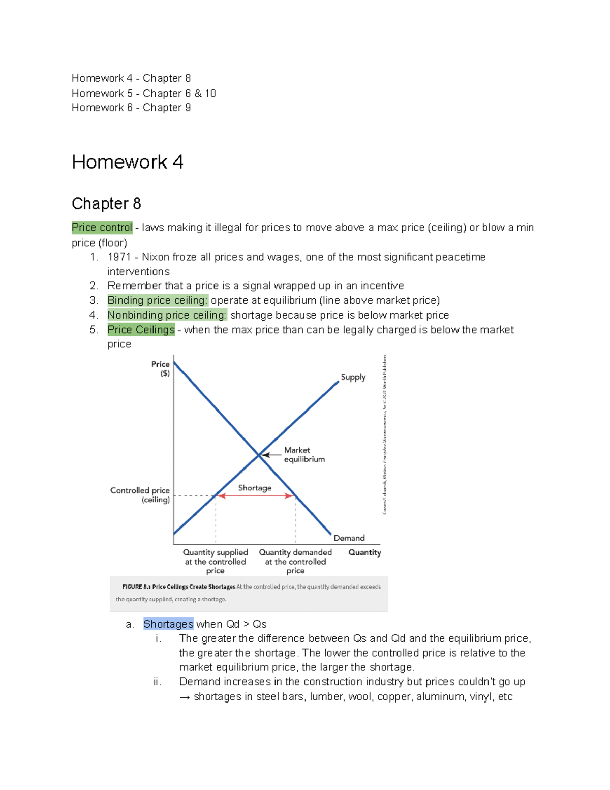 microeconomics homework 4