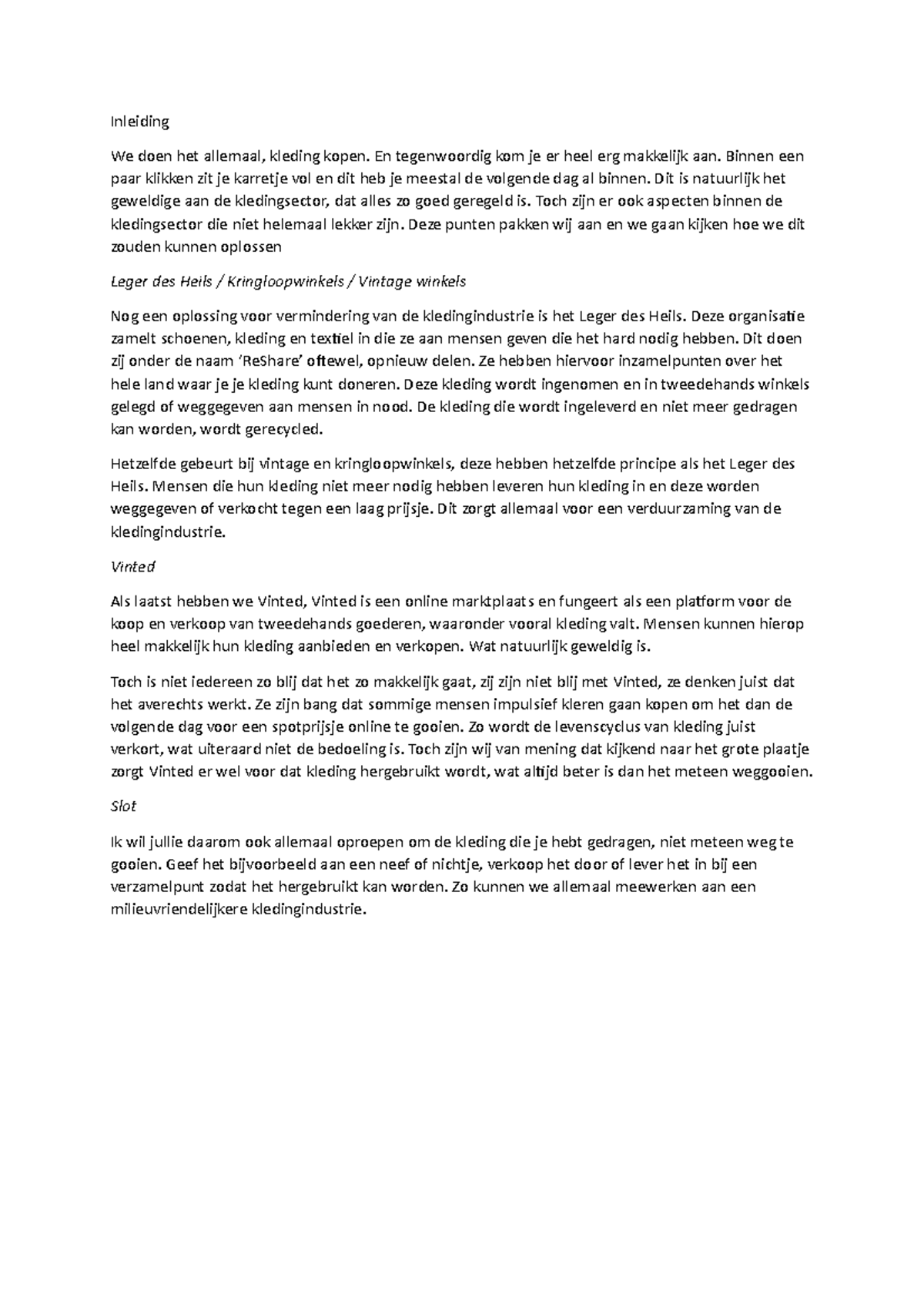 Tekst Presentatie - Vaardigheden - Inleiding We doen het allemaal ...