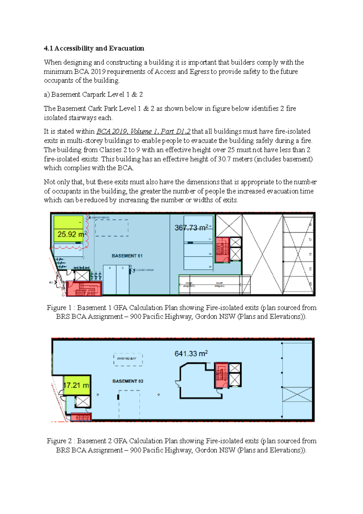Building regulations studies Assessment 2 - 4 Accessibility and ...